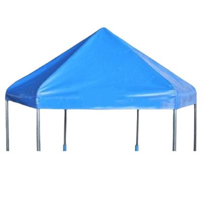 BIWKONI Trampoline Sun Shade Cover Outdoor Trampoline Canopy Fitness Backyard Tent Trampolines Accessories,Without Framework,10FT 8Post