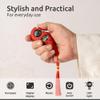 Digital Finger Tasbih with Compass & Night Light - Islamic Prayer Beads Counter, Finger Counter for Dhikr, Meditation, Relaxation, and Healing (Red) view 4