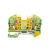 PT-16-PE Ground Modular Din Rail Terminal Block, 16mm Electric Cable Wire Connector, Grounding Push-in Terminals PT16 (Color : PT-16-PE, Size : 5 Pcs) view 3