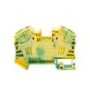PT-16-PE Ground Modular Din Rail Terminal Block, 16mm Electric Cable Wire Connector, Grounding Push-in Terminals PT16 (Color : PT-16-PE, Size : 5 Pcs) view 4