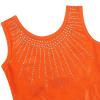 BAOHULU Gymnastics Leotards for Girls Shiny Jewels Kids Athletic Apperal Dance Outfit B199_Orange_4A view 2