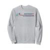 Retro Nantucket Massachusetts Men Women Surfboarder Sweatshirt view 1