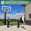 Katop Square Basketball Pole Padding, Professional Heavy Duty Protective Pad, 2-Inch Thick, All-Weather Pads fit 5Inch Square Poles, Heavy Duty Safety Pole Pads for Player Protection view 4