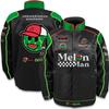 Checkered Flag Sports Ross Chastain #1 NASCAR 2024 Melon Man Racing Uniform Team Jacket (US, Alpha, Large, Regular, Regular, Black)