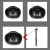 UNbit Bike Seat Bicycle Saddle No Nose Bike Seat Cushion Replacement Hollow Rear Seat with Reflective Strip Bicycle view 3