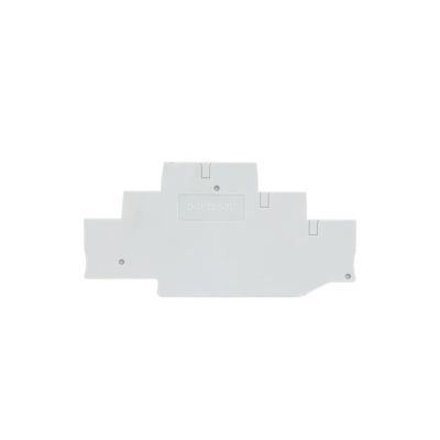 DWFSKZKV 50Pcs D-PT2.5-3L End Cover for PT 2.5-3L 3 Level Connector Wire Electrical Din Rail Terminal Block Accessories Barrier Plate