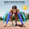 Rescoto 2 Pairs UV Protection Cooling Arm Sleeves Compression Sun Sleeves for Men Women Youth, Tattoo Cover Up, UPF 50 view 2
