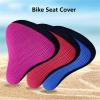 UNbit Bike Seat Bicycle Saddle 3D Soft Bike Seat Cover Cycling Silicone Seat Cushion Cycling Breathable Saddle Comfortable Bicycle Bike Bicycle (Color : Purple) view 4