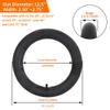12.5''x2.25 Inner Tubes with Angled Valve 12 1/2 x2 1/4 Kid Bike Tubes Compatible with Strollers and 12.5 X 1.75/2.25" Kid Bikes Like Schwinn, Razor Pocket, Electric Scooters view 2