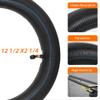 12.5''x2.25 Inner Tubes with Angled Valve 12 1/2 x2 1/4 Kid Bike Tubes Compatible with Strollers and 12.5 X 1.75/2.25" Kid Bikes Like Schwinn, Razor Pocket, Electric Scooters view 4