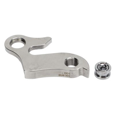 Lybunair Stainless Steel Derailleur Hanger, Replacement Hanger Part for Rear Derailleur ms Mountain Road Bikes