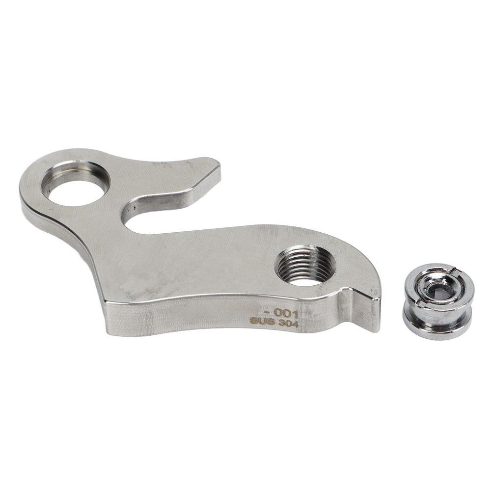 Lybunair Stainless Steel Derailleur Hanger, Replacement Hanger Part for Rear Derailleur ms Mountain Road Bikes