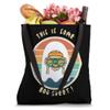 Funny Halloween Boo Ghost Costume This is Some Boo Sheet Tote Bag, 16 inches, White view 4