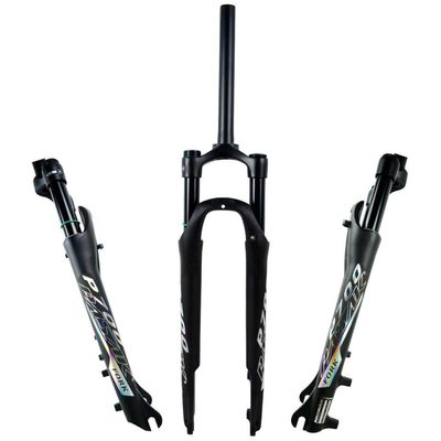 FukkeR 29 Inch Mountain Bikes Mountain Bikes Suspension Fork Bicycles Front Forks Travel 100mm 28.6mm Threadless Straight Tube Quick Release 1009mm Shoulder Lockout