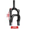 FukkeR 20 Inch Mountain Bikes Bicycles Air Front Fork for 4.0 Tire 1-1/8 Straight Snow Fat Mountain Bikes Suspension Forks Travel 95MM Quick Release QR 1359mm Disc Brake view 3