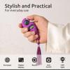 Digital Finger Tasbih with Compass & Night Light - Islamic Prayer Beads Counter, Finger Counter for Dhikr, Meditation, Relaxation, and Healing (Purple) view 4