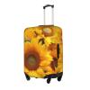 FEMOS Sunflower - Travel Suitcase Cover Elastic Luggage Covers Trolley Protector Cover Fits 18-32 Inch Luggage view 2