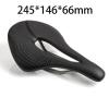 UNbit Bike Seat Mountain Road Bike Seat Hollow Microfiber Leather Breathable Comfortable Titanium Bow Carbon Fiber Seat Bicycle view 3