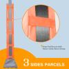 ProSlam Orange Basketball Pole Pad 72" Tall and 2" Thick Fits 6"x6" Pole All-Weather Durable UV-Resistant Waterproof Square Basketball Pole Padding for Player Protection and Safety view 4