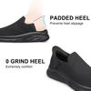 AMANSSSE Walking Shoes Women Comfort Slip on Shoes Workout Sneakers Maternity Shoes Non Slip Zapatos de Mujer Black Size 7.5 view 4