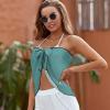 Custom Black Swimsuit Cover Up Sarongs Personalized Wrap Skirts Beach Wrap For Women Swimsuit Wraps Style04 view 4