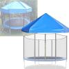 BIWKONI Outdoor Trampoline Canopy Trampoline Sun Shade Cover 13FT/15FT Trampoline Tent Rainproof Snow Ceiling Cloth Without Frame,15FT 10Post view 4