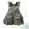 Peosaard Fishing Vests for Men with 13 Pockets Olive Green Breathable Mesh Fishing Vest with Reflective Stripes & Adjustable Straps Fly Fishing Vest, Average Size, Fishing Vests view 3