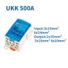 DWFSKZKV Distribution Box One in Several Out Power Wire Electrical Connector Junction Din Rail Terminal Block UKK 80A/125A/160A/250A/400A (Color : UKK500A) view 2
