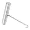 Locadence Sports Tennis Stringing Machine Tools, 3.1X3.5in Stainless Steel Tennis Racket String Assistance Puller, Racquet Pull Hook Stringing Tool for Pointed Tennis and Badminton Rackets