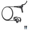 FukkeR Road Bikes Hydraulic Disc Brake Kit with Caliper PM/is Adapter Bicycles Aluminum Right Rear Brakes 1600mm for Folding Bikes BMX E-Bikes Fit 160mm Rotor view 1
