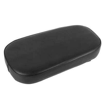 KYEQATY Bike Rear Seat Cushion Shockproof PU Leather Child Rear Shelf Saddle Cycling Child Seats Accessories, Black