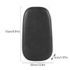 KYEQATY Bike Rear Seat Cushion Shockproof PU Leather Child Rear Shelf Saddle Cycling Child Seats Accessories, Black view 2