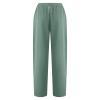 LRMQS Women Capri Pants 2026 Summer Trendy Linen Cropped Trouser with Pockets Beach Casual Cruise Fashion Capris Clothes view 3