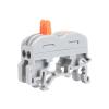DWFSKZKV 222-211/212/213 Fast Connectors with DIN Rail Feet 2.5mm Cable 2/4/6 Pins Mounting on NS35 Compact Splicing Wring Terminal Block (Color : 222-212-transparent, Size : 50 Pcs) view 4