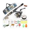 Telescopic Fishing Rod Combos Ultra-short ultra-hard mini sea rod portable telescopic rock fishing long-distance rod fishing rod set Portable Fishing Rods Outdoor Fishing Poles ( Size : 2.4m3000 ) view 1