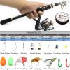 Telescopic Fishing Rod Combos Ultra-short ultra-hard mini sea rod portable telescopic rock fishing long-distance rod fishing rod set Portable Fishing Rods Outdoor Fishing Poles ( Size : 2.4m3000 ) view 2