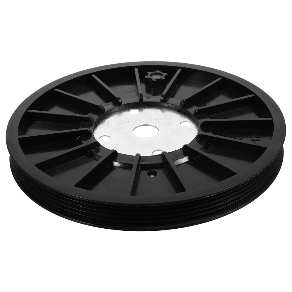 TOGEVAL Home Exercise Bike Belt Disc Accessory Fitness Bike Pulley for Indoor Exercising Material Installation Cycling