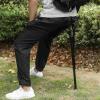 BIJKHSISN Easy to Carry Seat Portable Stool Folding Chair Easy Carry Seat Home Queuing Artifact Lightweight Stick Nylon Compact, Black view 2