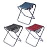 BIJKHSISN Collapsible Slacker Chair Folding Stool with Carry Bag for Fishing Camping (Size : Red) view 2