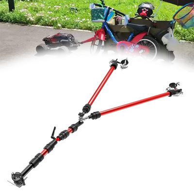 Bike Trailer Cargo Connector E-Bike Connecting Rods Electric Vehicle Towing Pole Bicycle Hitch Linker Campervan Tow Bar (Color : Y-A)