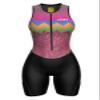 Sparx Women Triathlon Suit Tri Short Racing Cycling Swim Run (Aloha, S) view 2