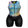 Sparx Women Triathlon Suit Tri Short Racing Cycling Swim Run (Color Animation, XL) view 2