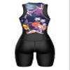 Sparx Women Triathlon Suit Tri Short Racing Cycling Swim Run (Leaf&Flower, XL) view 4