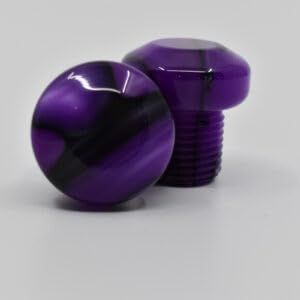 Jammerz Swirlz Roller Skate Jam Plug (Purple Pearl, Metric M16 X 1.5)