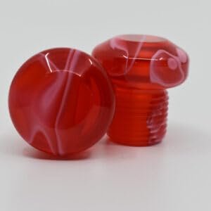 Jammerz Swirlz Roller Skate Jam Plug (RED, Metric M16 X 1.5)