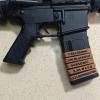60 Pack Miaozhun Magazine Marking Bands, 5.56 NATO, .223Remington, .300 Blackout, Subsonic, 7.62x39mm, .308Winchester Magazine Caliber Identification (Coyote Brown-Black) view 4