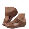 SACFOF Womens Platform Wedge Sandals Comfortable Open Toe Dressy Summer Casual Beach Walking Wedges Shoes view 1