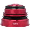 Alomejor 44mm56MM Aluminium Alloy Front Fork Stem Headset Replacement Bick Accessory Anti for Most Bikes (Red 44/56MM) view 2