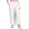And Now This Woman's Straight Cargo Trousers Cream XL view 1
