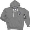 Golden State Warriors NBA Officially Licensed Lace Up Hooded Sweatshirt Graphite, Large view 1